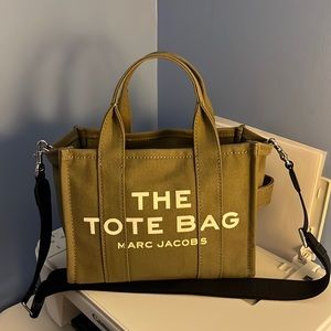 Marc Jacobs Mini Tote Bag in color Slate Green.